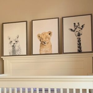 Kate and Laurel Kid/Nursery Canvas Wall Art